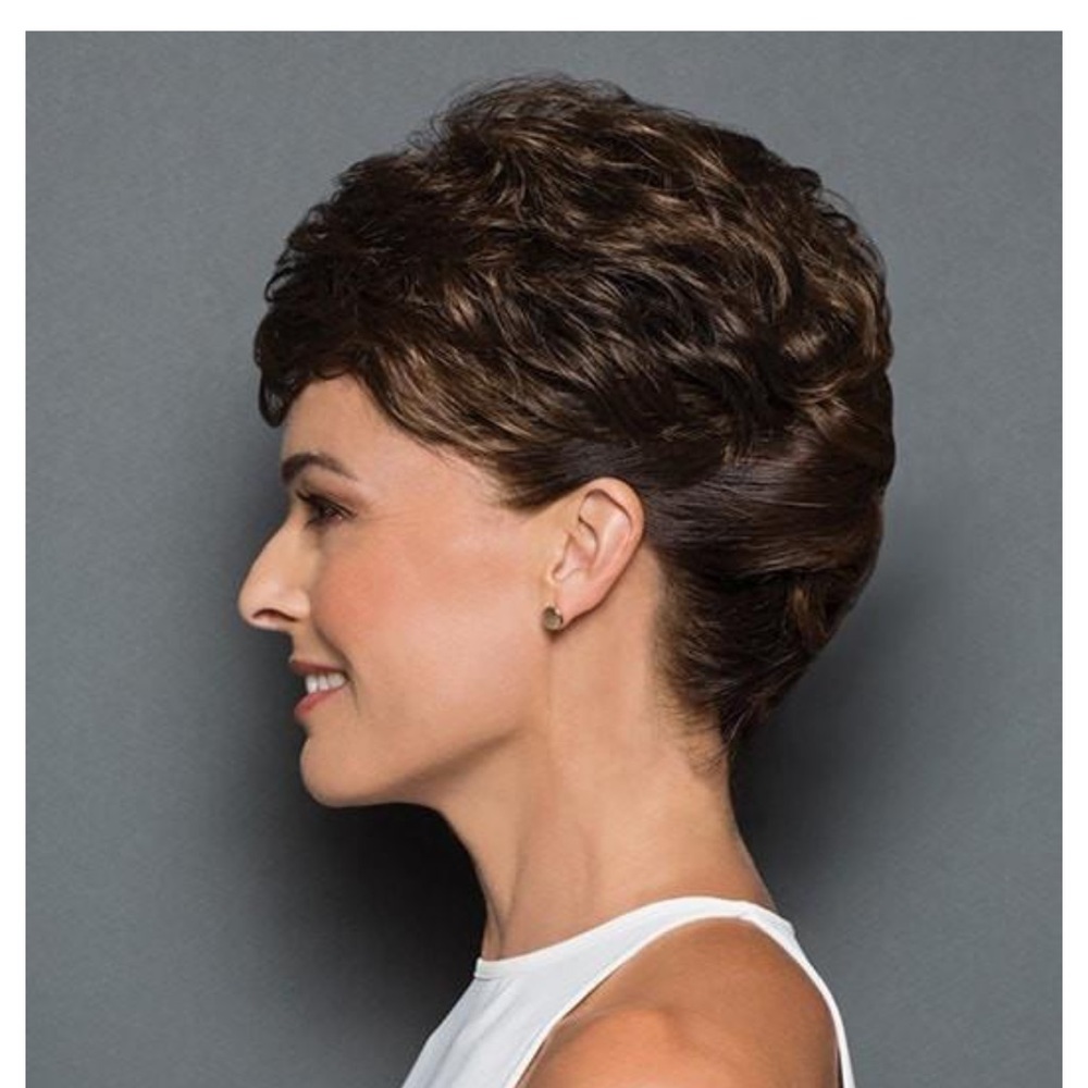Raquel Welch hair topper golden walnut sonata wig